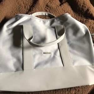 Giorgio Armani duffle bag in gray new